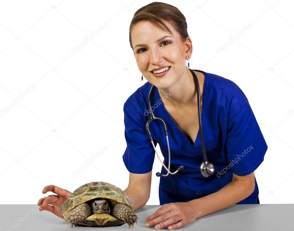 Porträt einer tiermedizinischen Fachangestellten